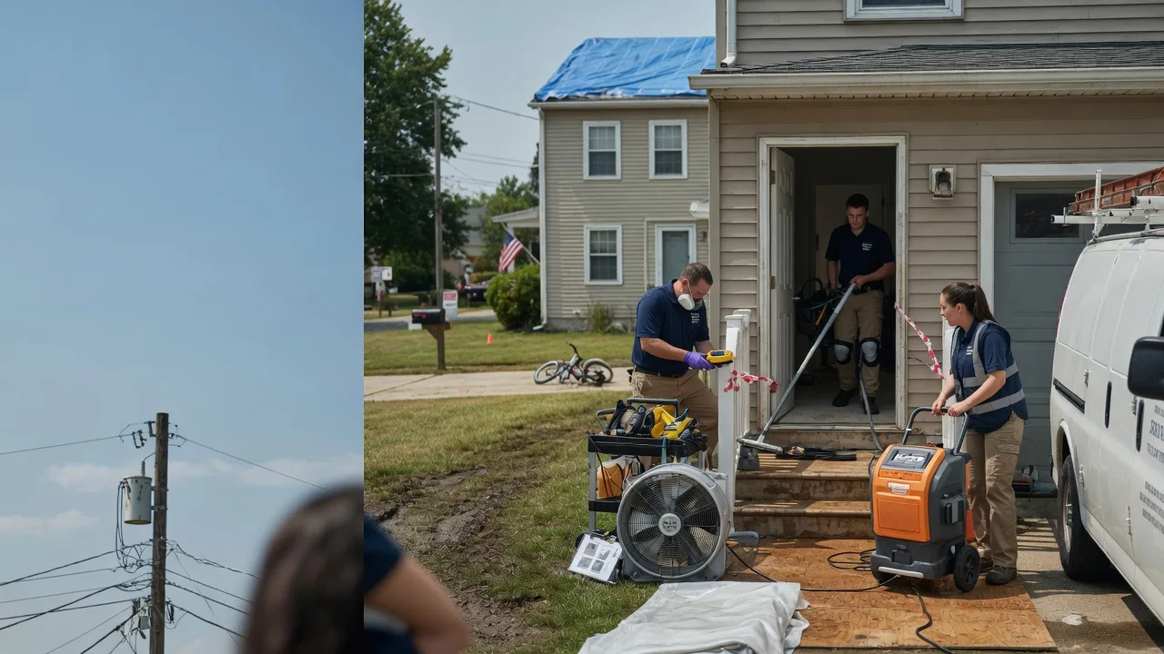 Water Damage Repair in Andale, KS near me